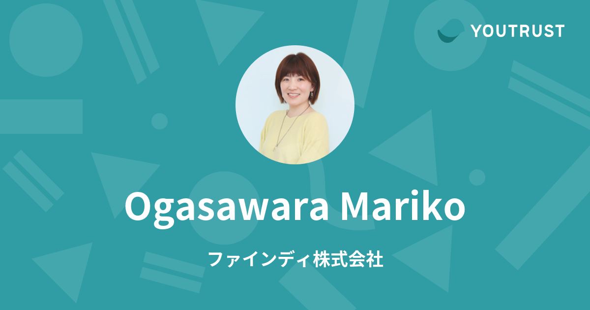Mariko Rushing Ogasawara Marikoのプロフィール | YOUTRUST