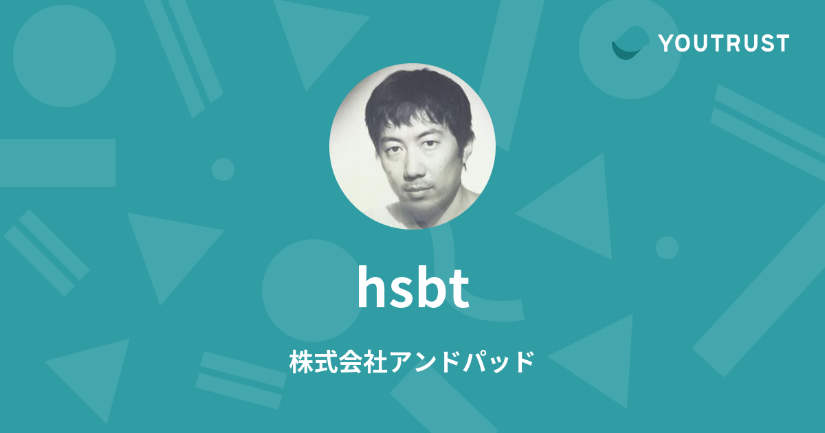 hsbtのプロフィール | YOUTRUST